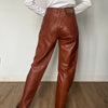 Brown Leather trousers