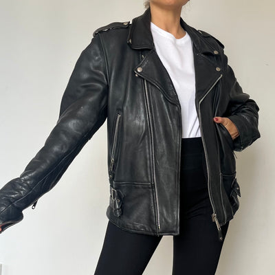 Vintage Biker leather jacket