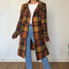 Vintage Plaid Coat by Lee Cooper