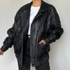 vintage Bomber leather jacket