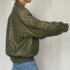 Vintage old stock green Bomber jacket