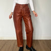 Brown Leather trousers