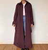 Burgundy Long Trench Coat by London Fog