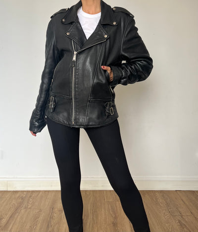 Vintage Biker leather jacket