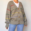 Vintage striped cardigan