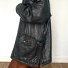 Vintage Timberland Leather Parka