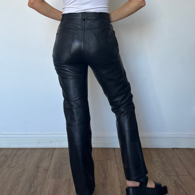 Black Leather trousers