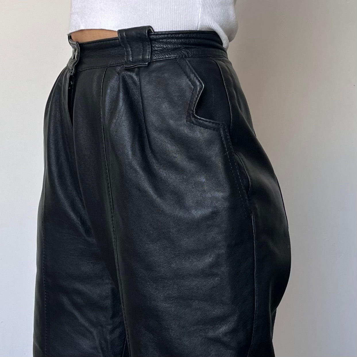 Black Leather trousers