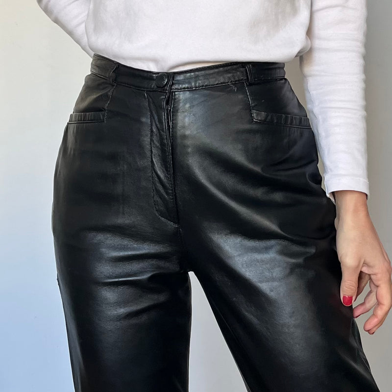 Black Leather trousers