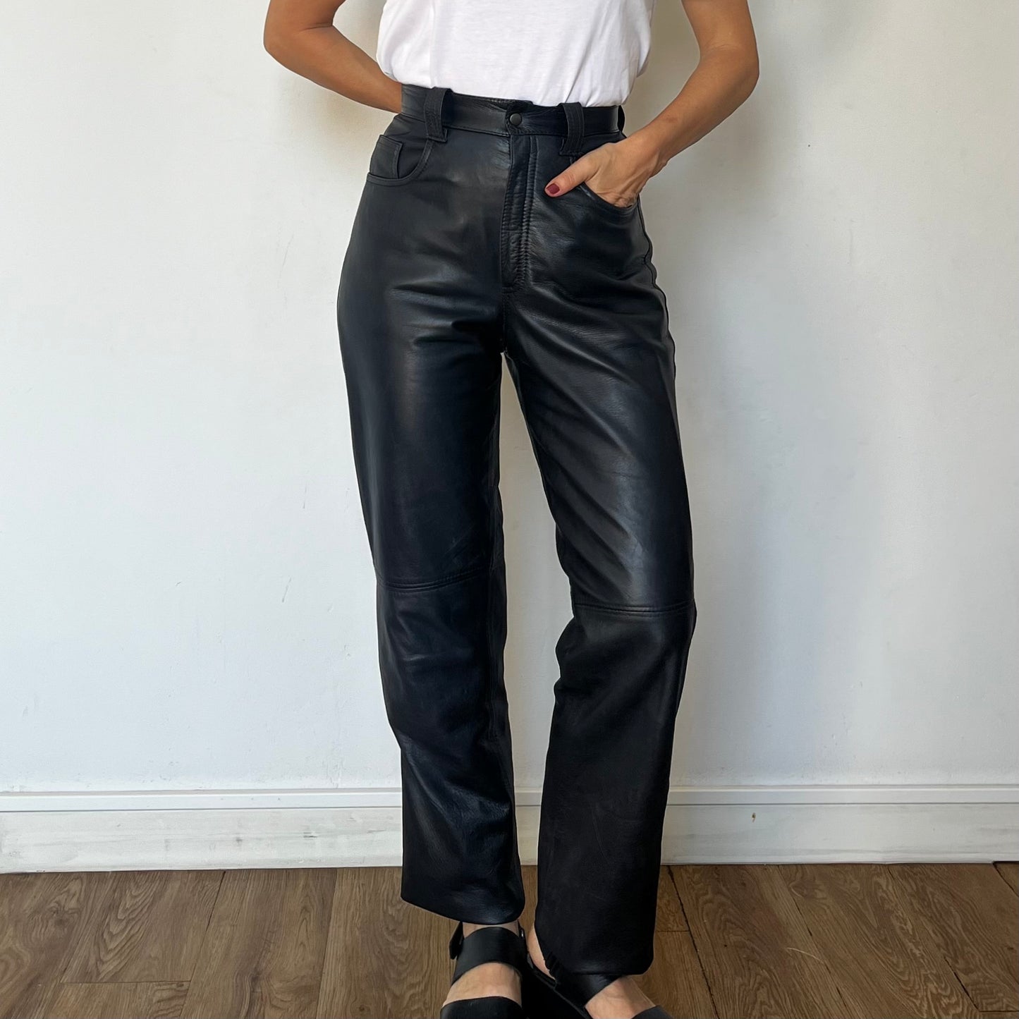 Black Leather trousers