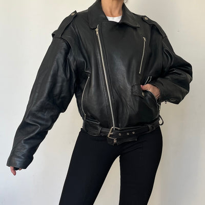 Vintage Biker leather jacket