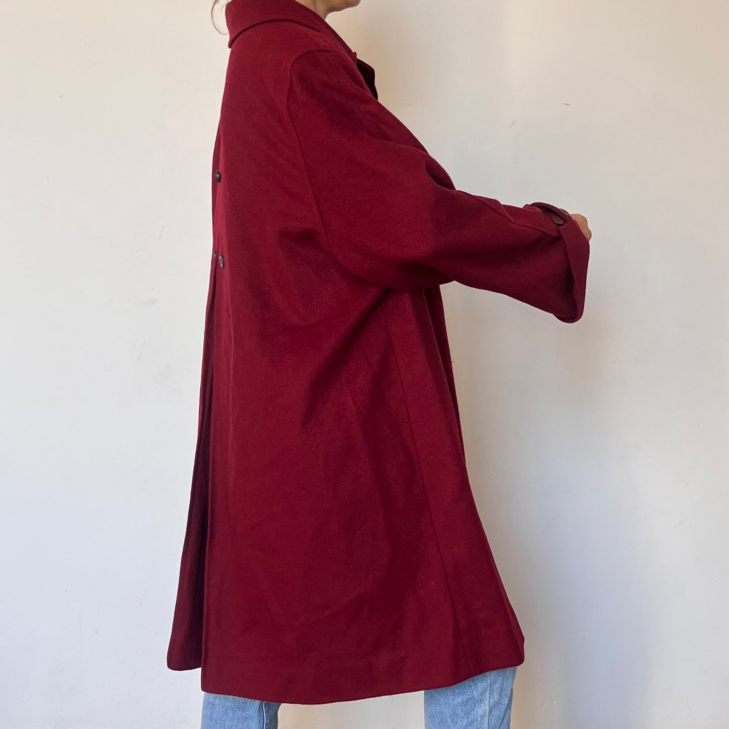 Vintage Wool Toscana Loden Coat