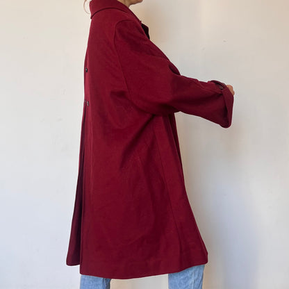 Vintage Wool Toscana Loden Coat