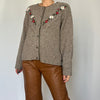 Vintage Austrian knitted cardigan