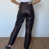 Brown Leather trousers