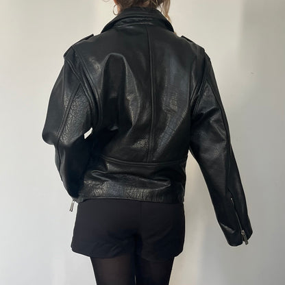 Vintage Motorcycle Biker leather jacket