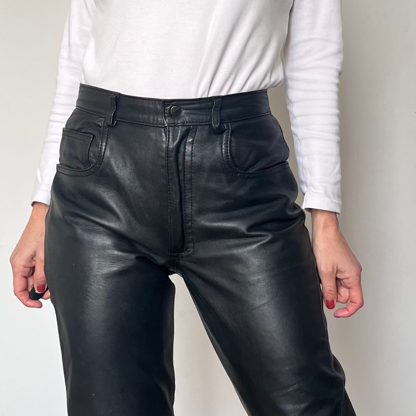 Black Leather trousers