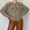 Vintage Austrian knitted cardigan