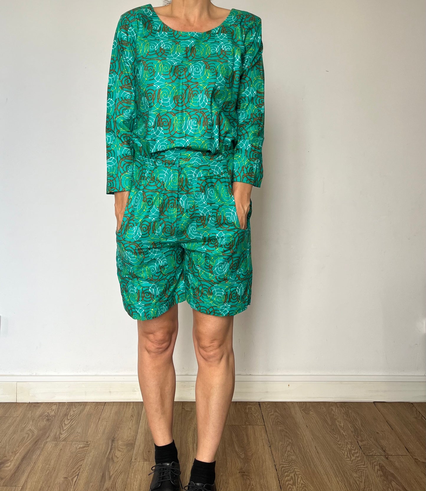 Vintage Two Pieces Green Set
