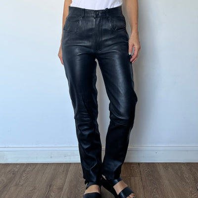 Black Leather trousers