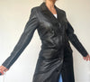 Vintage Fitted long trench coat