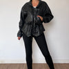 Vintage Black leather jacket