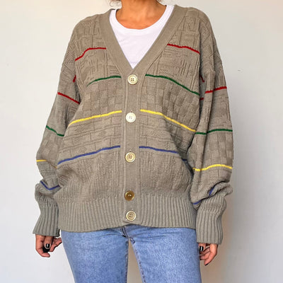 Vintage striped cardigan