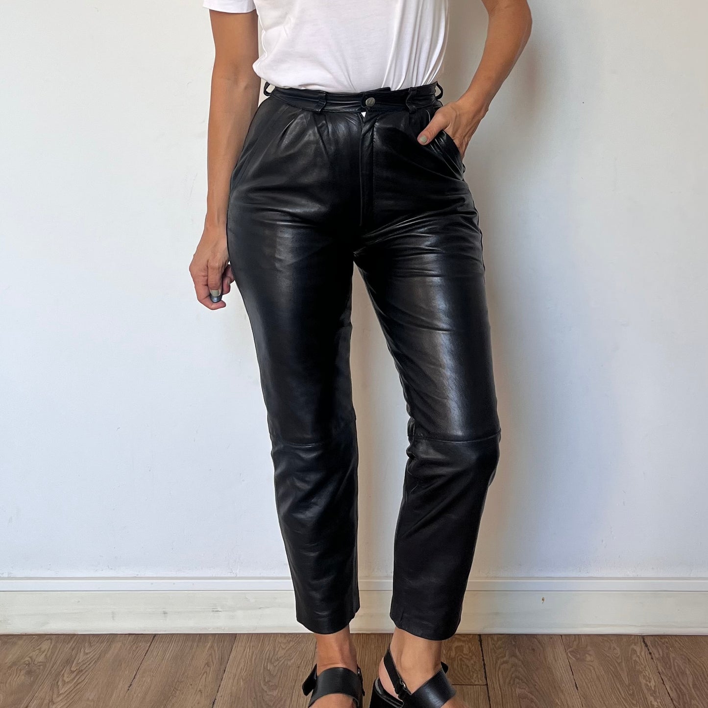 Black Leather trousers