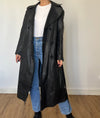 Vintage trench coat with belt