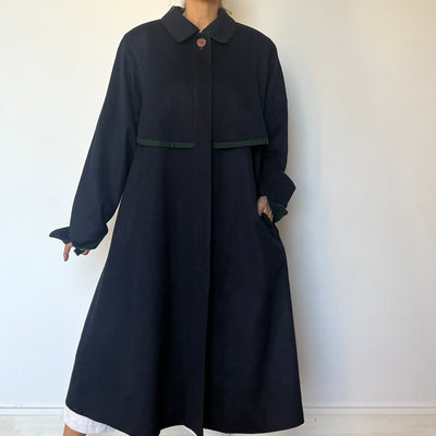 Vintage Bavarian Wool Alpaca Coat