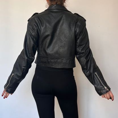 Vintage Biker leather jacket