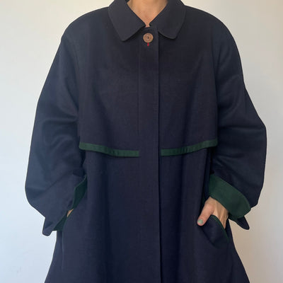 Vintage Bavarian Wool Alpaca Coat