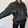 Vintage Bomber leather jacket