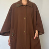 Vintage wool Cape Coat