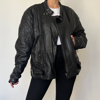 Vintage Biker leather jacket