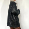 Vintage Timberland Leather Parka