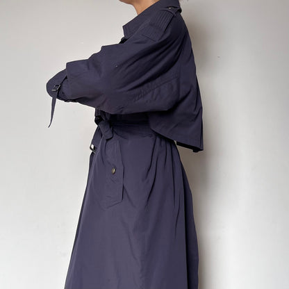 Vintage purple Trench Coat