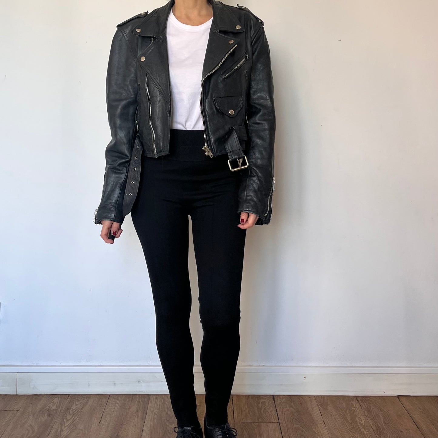 Vintage Biker leather jacket