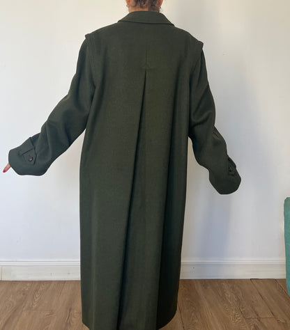 Vintage Austrian Wool Long Coat by Aquila