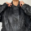 vintage Bomber leather jacket