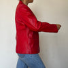 Vintage Red leather jacket