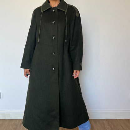 Austrian Wool Long Coat