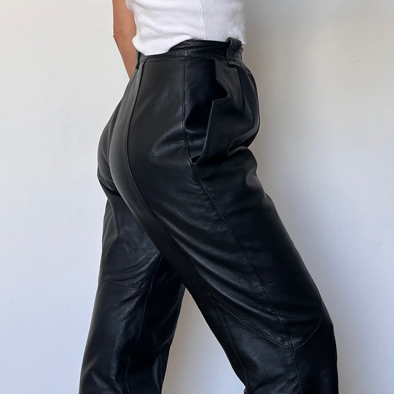 Black Leather trousers