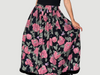 Vintage Floral pocket skirt