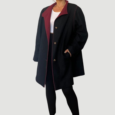 Vintage Woman Bavarian Wool Coat