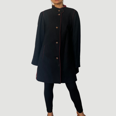 Vintage Woman Bavarian Wool Coat