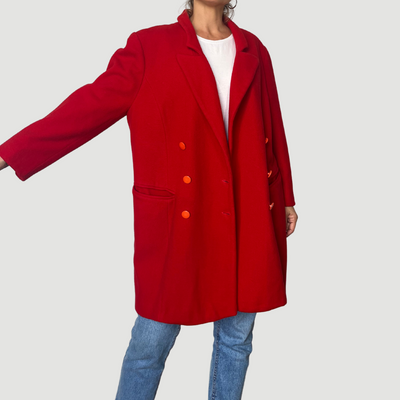 Vintage wool Red Blazer