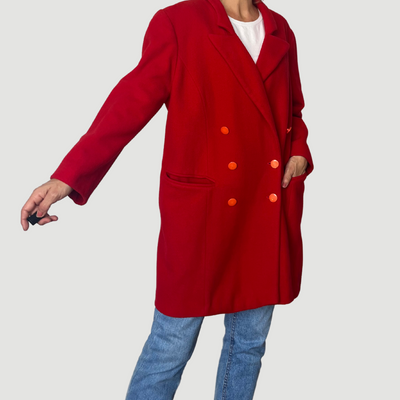 Vintage wool Red Blazer