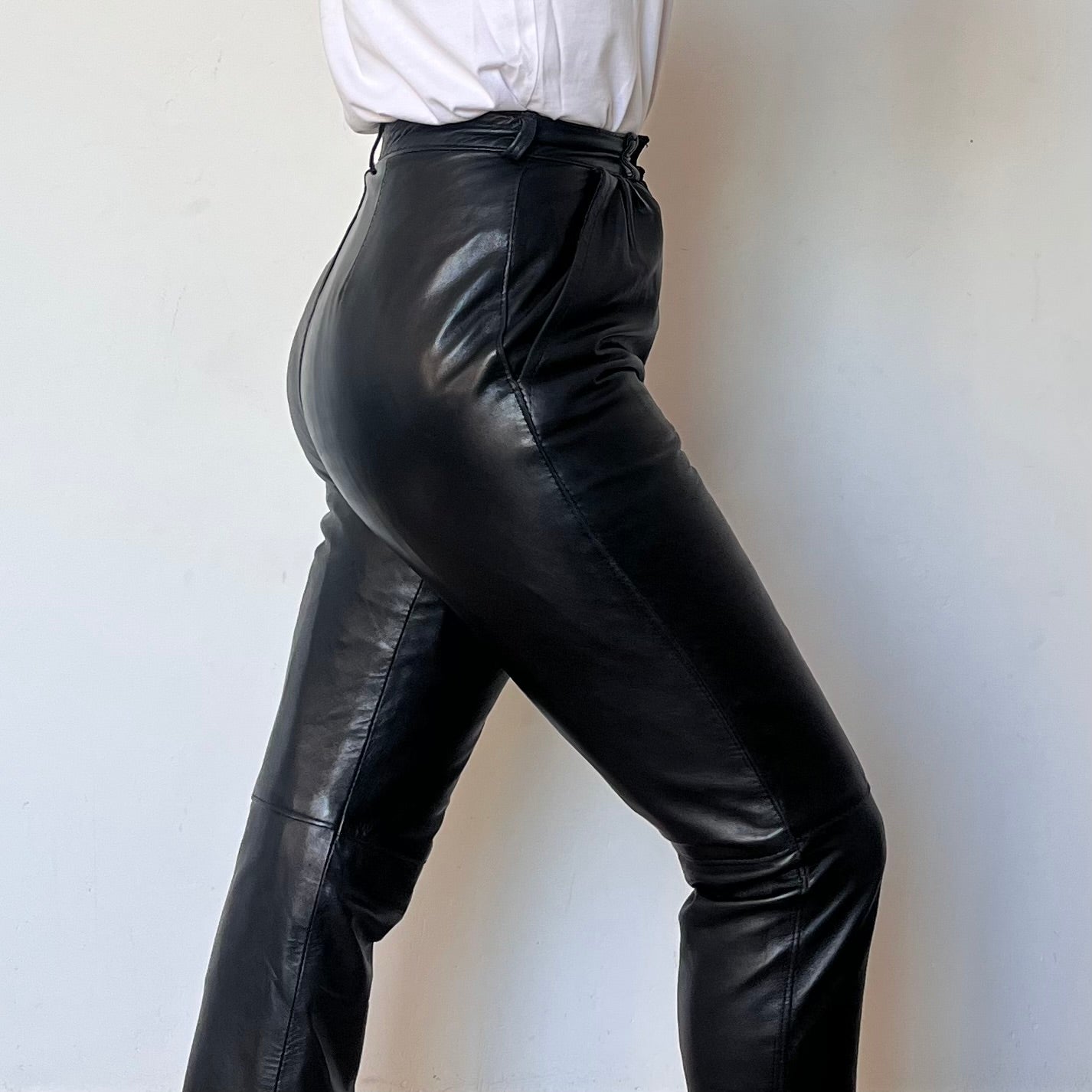 Black Leather trousers
