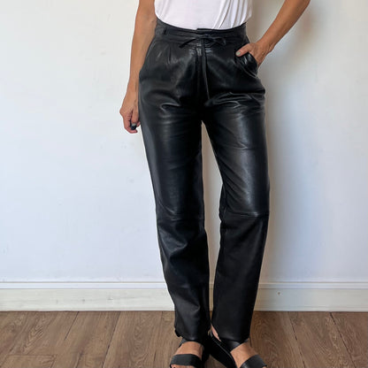 Black Leather trousers
